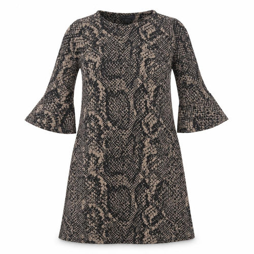 Primark Womens Multicoloured Animal Print  T-Shirt Dress  Size 4