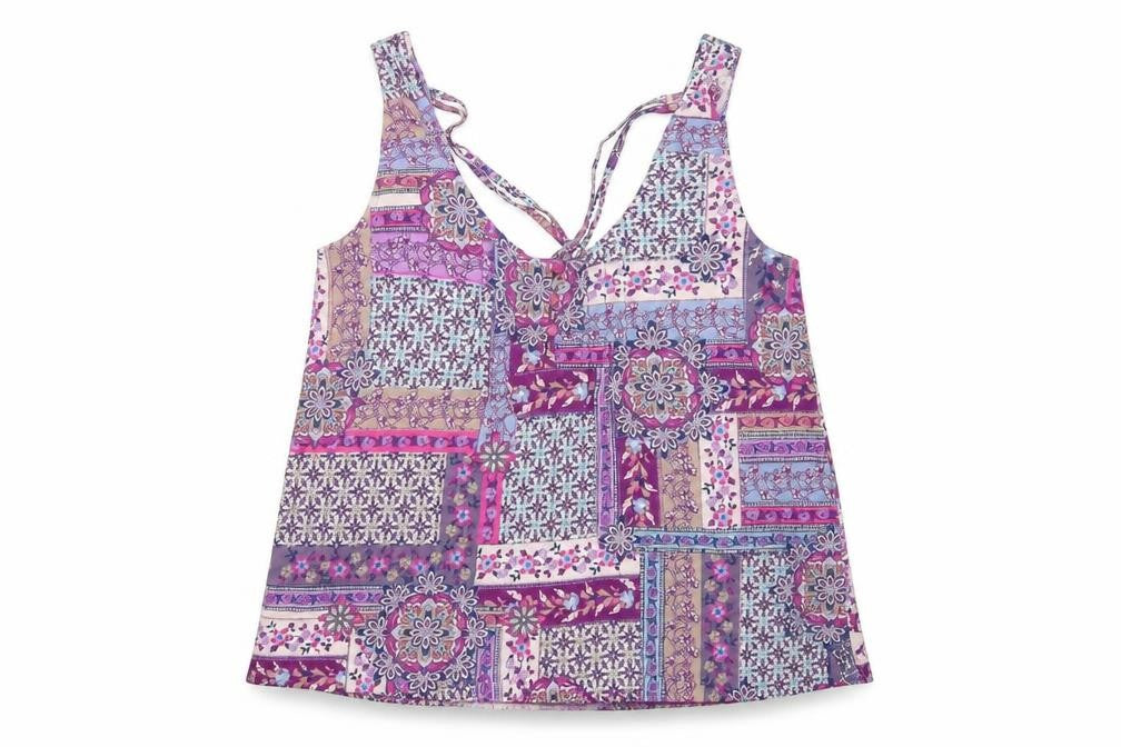 Tu Womens Multicoloured   Basic Blouse Size 10