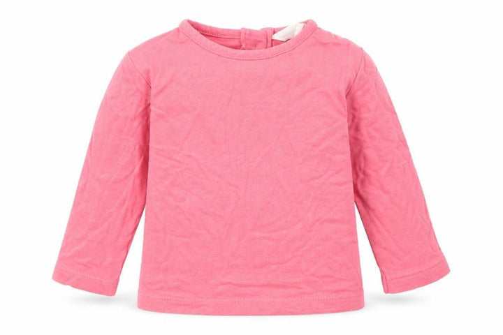 John Lewis Girls Pink Basic T-Shirt Size 0-3 Months