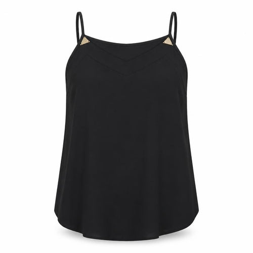 cameo rose Womens Black   Camisole Tank Size 14