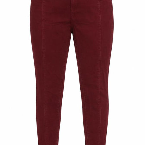 Preworn Womens Red  Denim Skinny Jeans Size 30 in L29 in