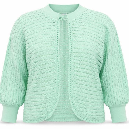 BHS Womens Green  Knit Cardigan Jumper Size L