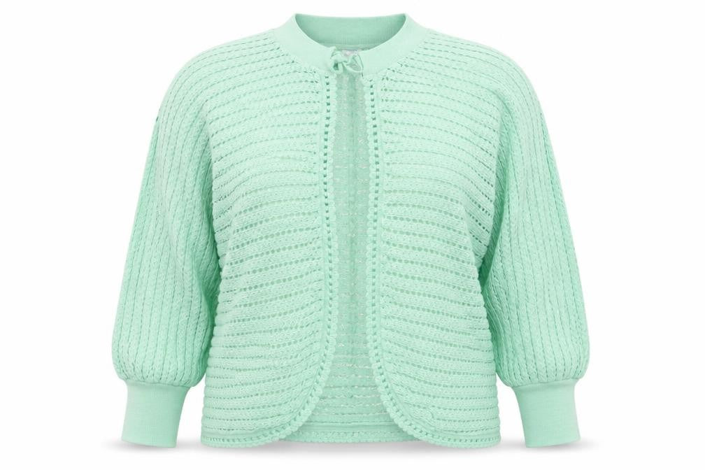 BHS Womens Green  Knit Cardigan Jumper Size L