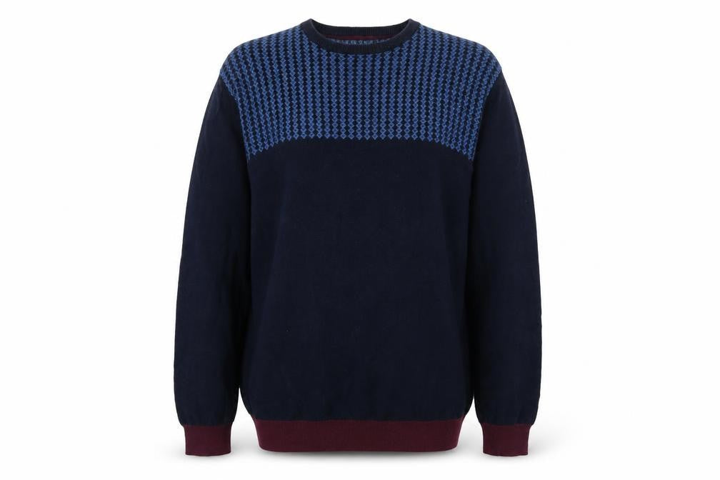 Matalan Mens Blue   Pullover Sweatshirt Size M
