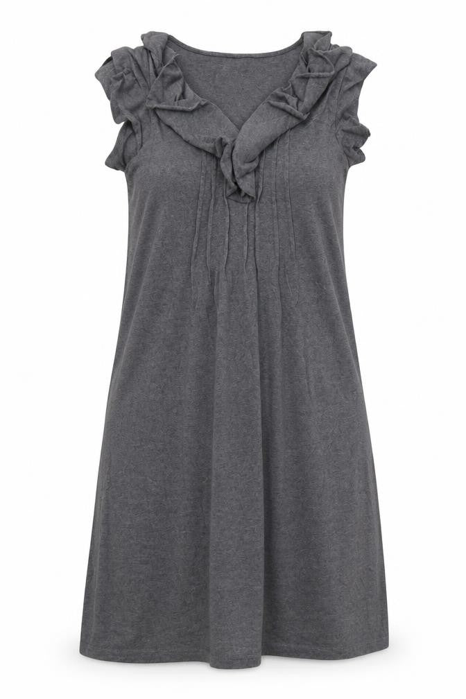 Front view of Next women’s grey a-line, size UK 8