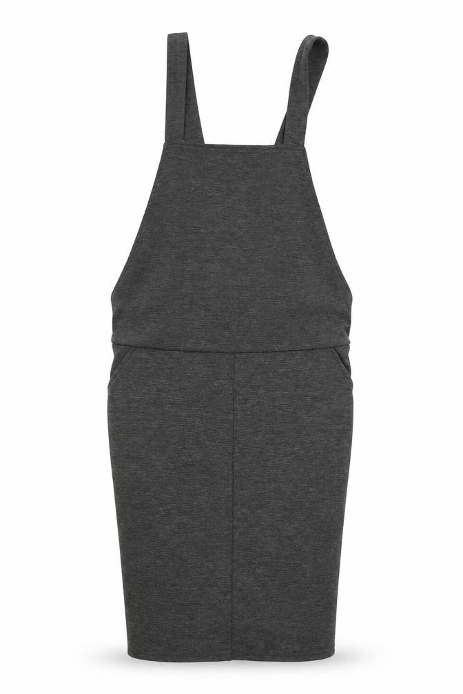 Front view of New Look women’s grey a-line, size UK 8