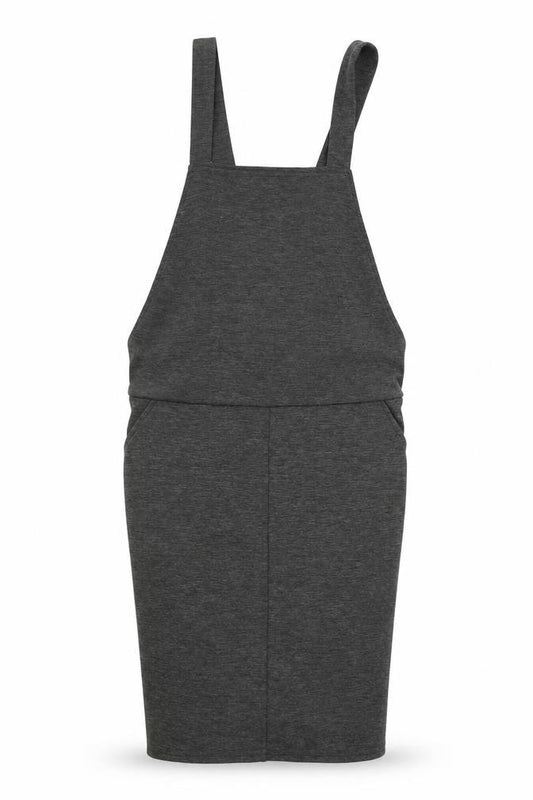 Front view of New Look women’s grey a-line, size UK 8