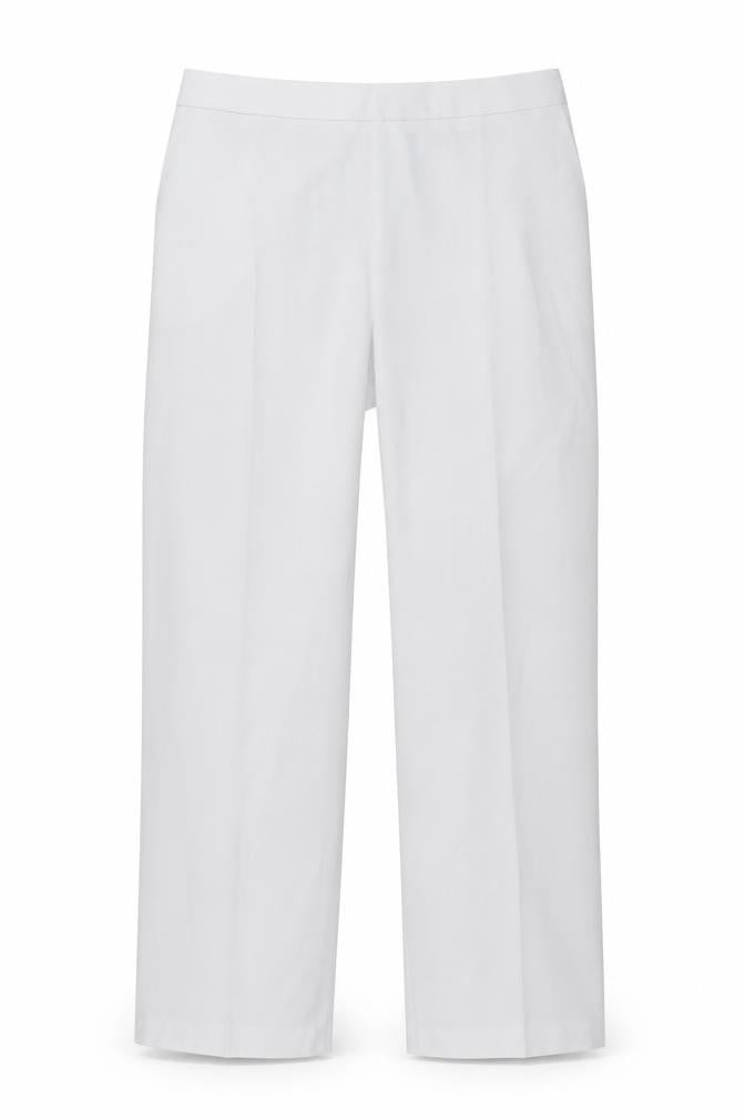 BASSINI  Womens White   Trousers  Size 32 in L26 in