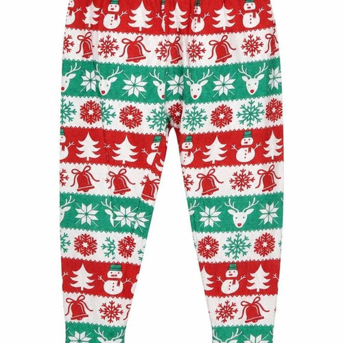 b&M Girls Green Geometric  Top Pyjama Pants Size 3-4 Years  - Elasticated Waist