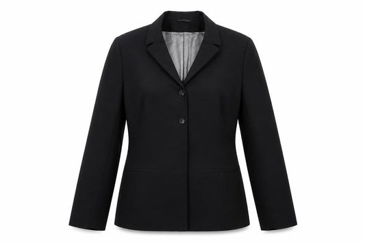 Front view of Next women’s black jacket suit jacket, size UK 10