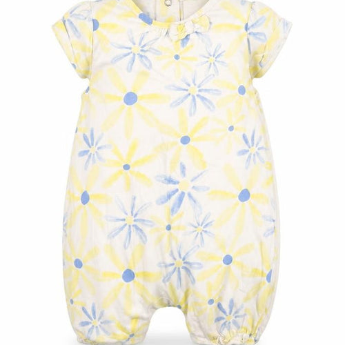 NEXT Baby White Floral  Babygrow One-Piece Size 9-12 Months