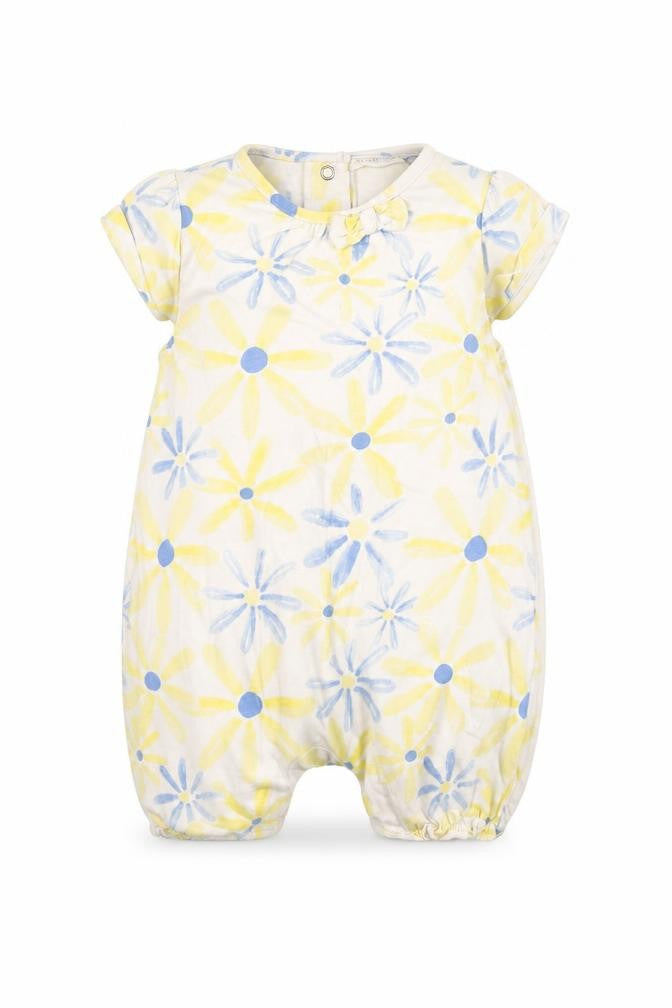NEXT Baby White Floral  Babygrow One-Piece Size 9-12 Months