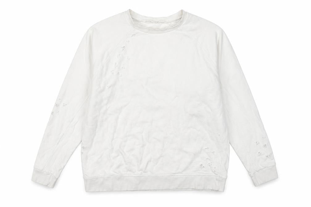 Front view of River Island women’s white jumper, size UK 16