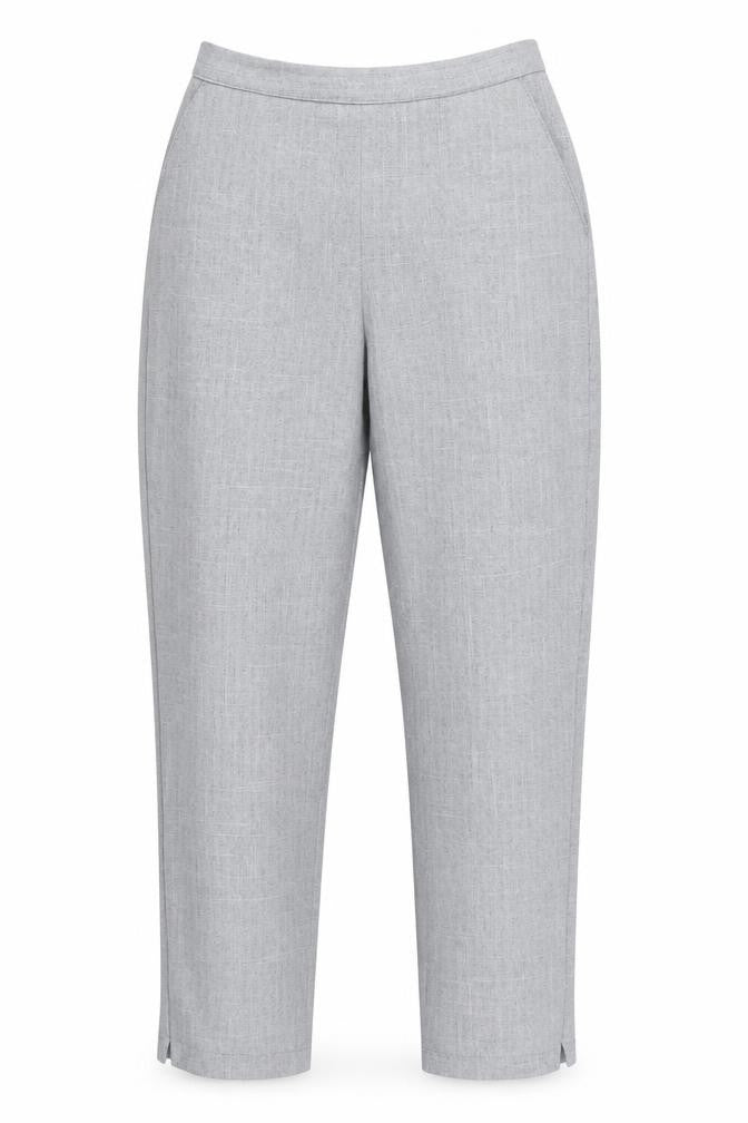 Front view of Autonomy women’s gold trousers, size UK 12, 27-inch leg