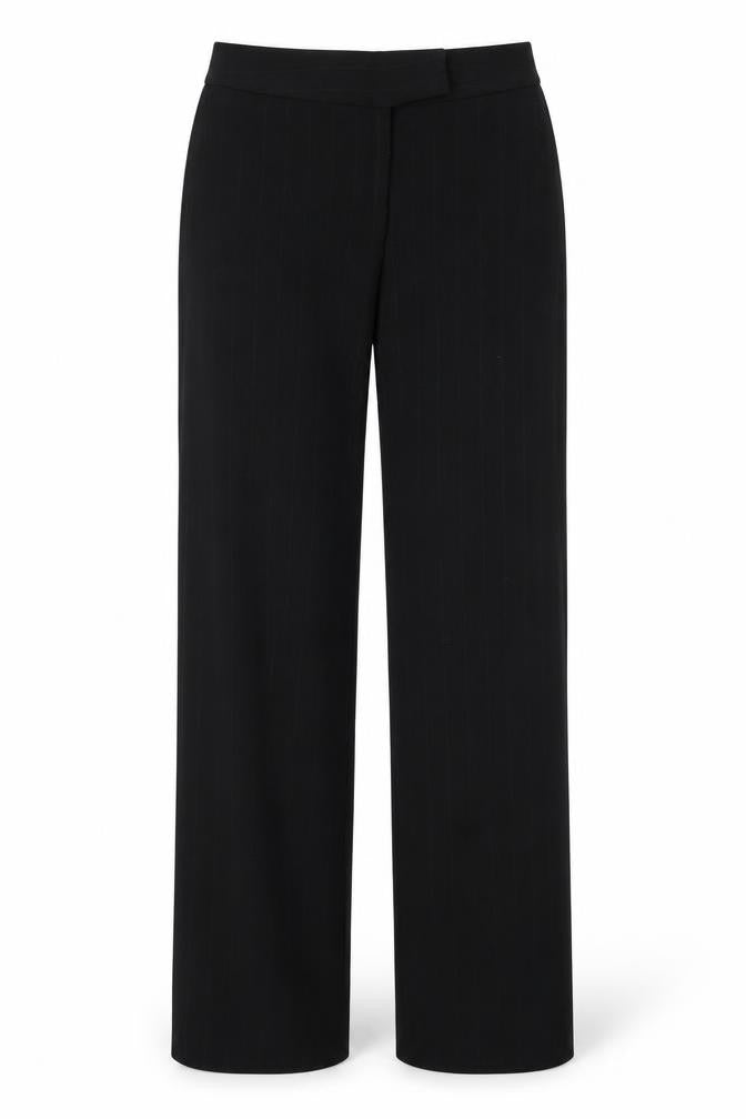 M&Co Womens Black   Trousers  Size 10 L28 in