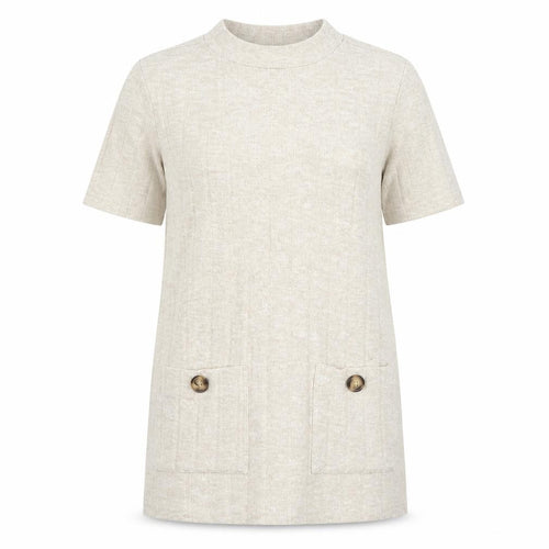 F&F Womens Beige   T-Shirt Dress  Size 8