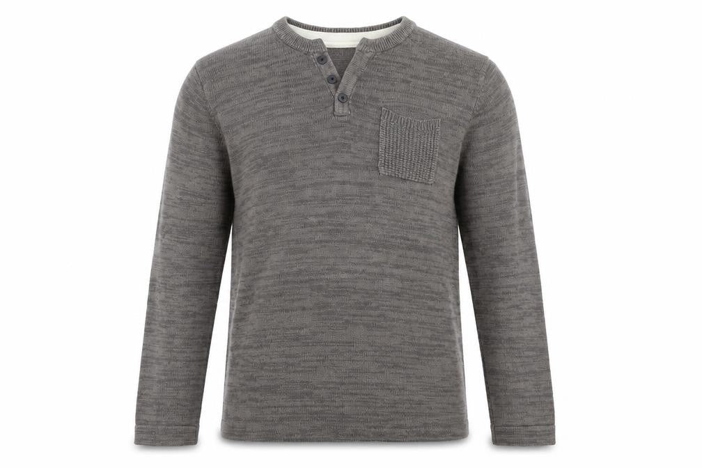 Front view of George men’s grey jumper, size M