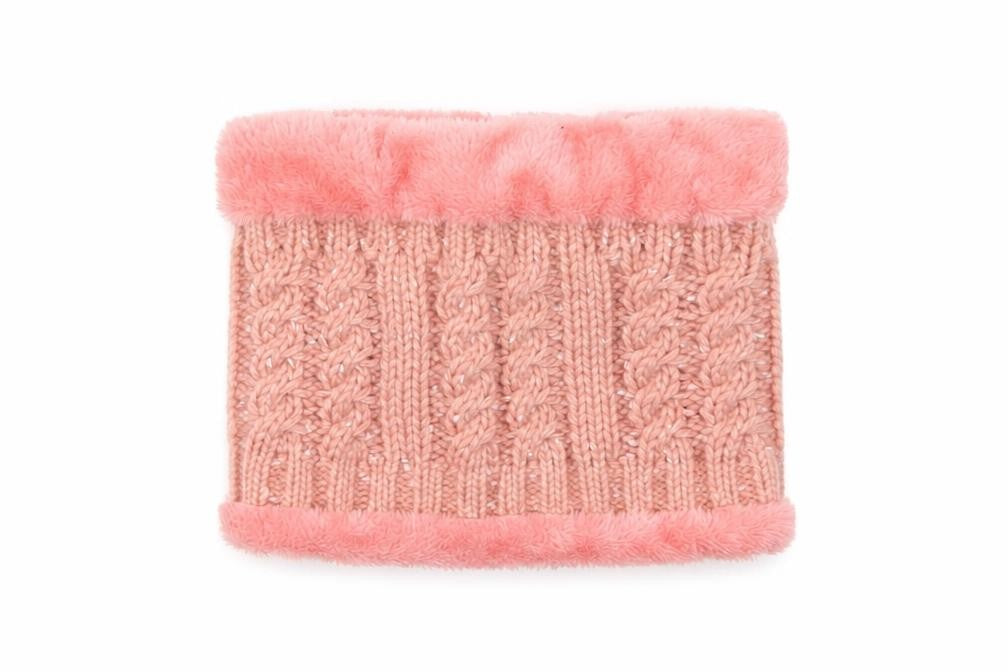 Preworn Girls Pink  Knit Scarf Scarves & Wraps One Size  - Snood