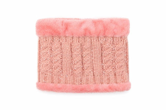 Preworn Girls Pink  Knit Scarf Scarves & Wraps One Size  - Snood