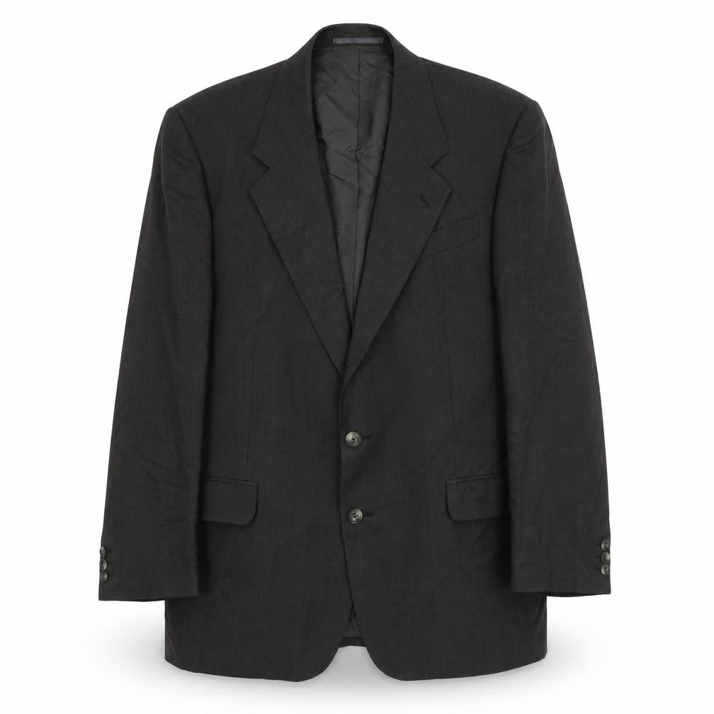 House of Fra Mens Grey Check  Jacket Suit Jacket Size L