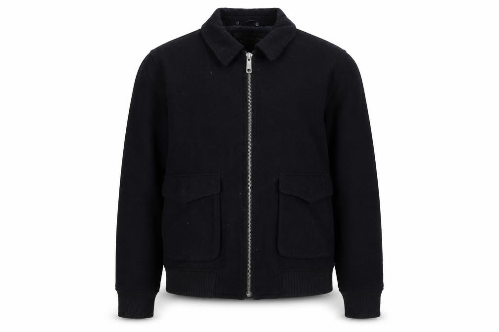 Front view of Burton women’s blue jacket, size L
