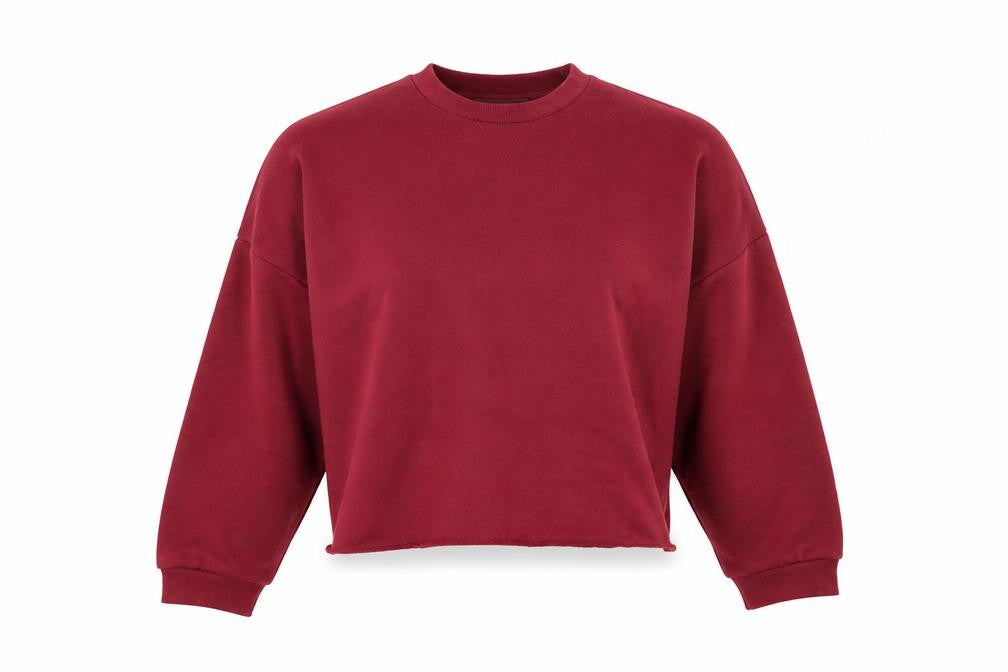 Front view of Primark women’s red jumper size 2xs
