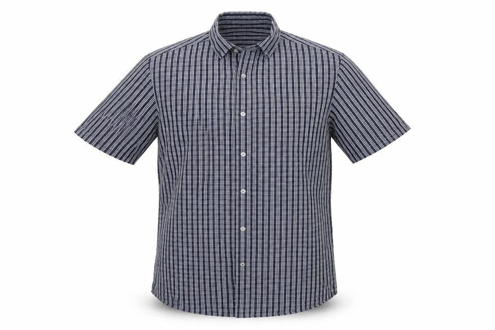 BHS Mens Blue Striped   Dress Shirt Size S