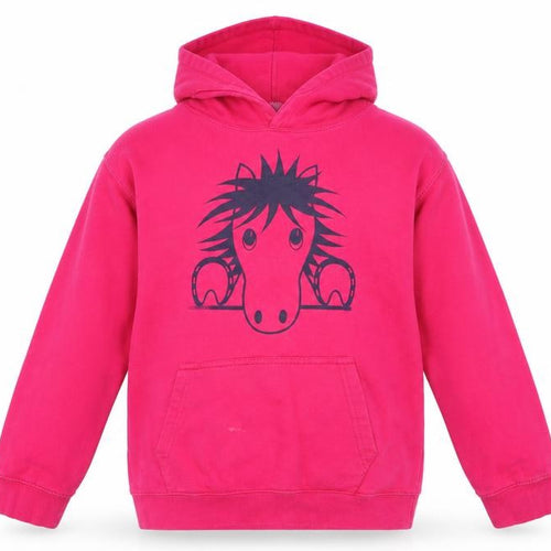 Awdis Girls Pink Animal Print  Pullover Jumper Size 12-13 Years