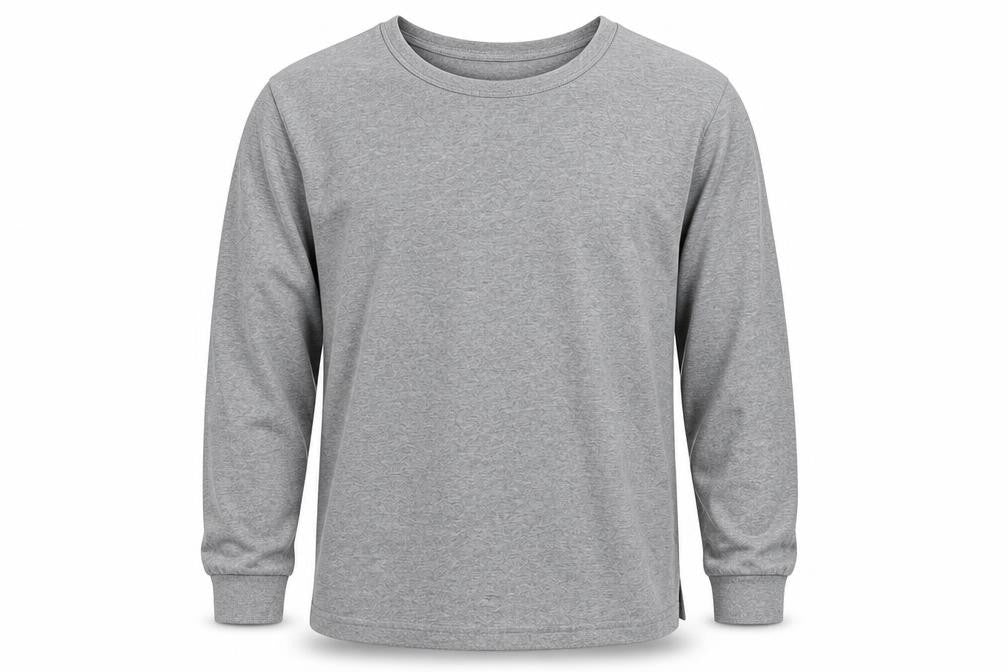 Front view of Kids Tales boys’ grey pullover sweatshirt, size XL