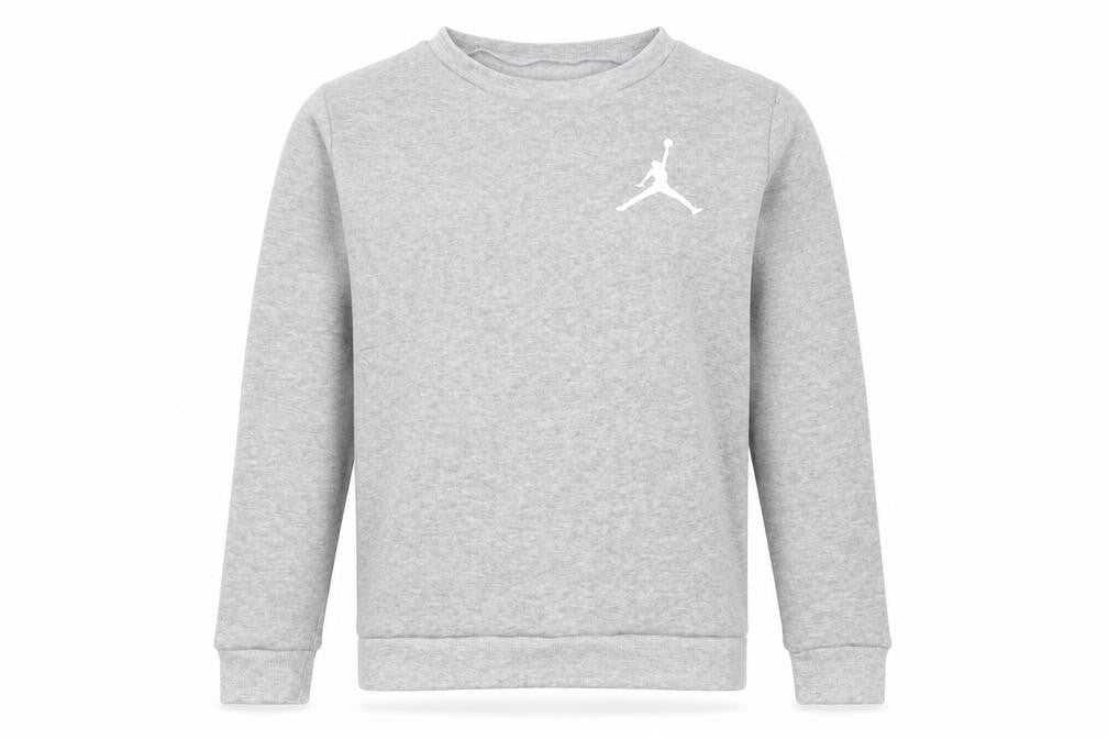 Front view of Preworn women’s grey jumper, size L
