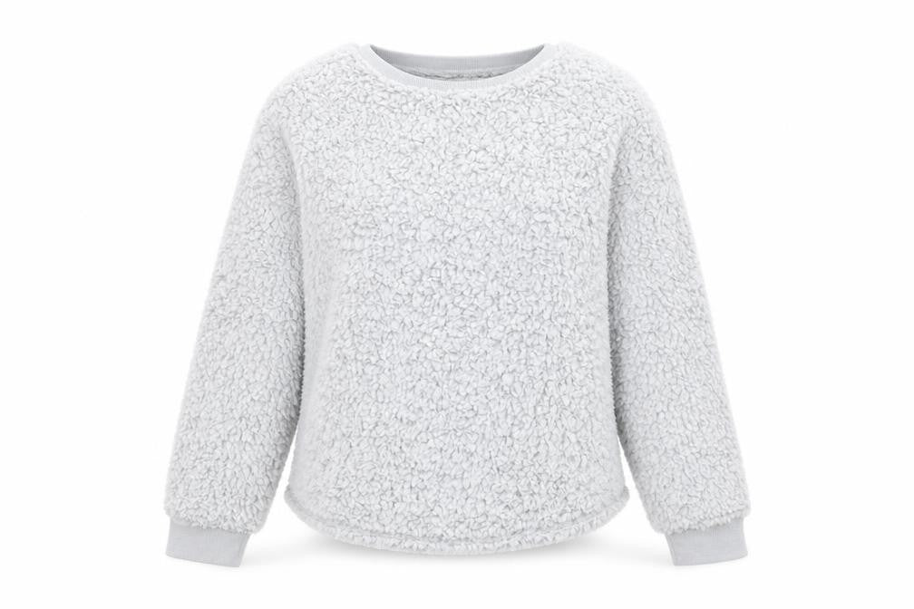 Front view of Primark women’s grey jumper, size S