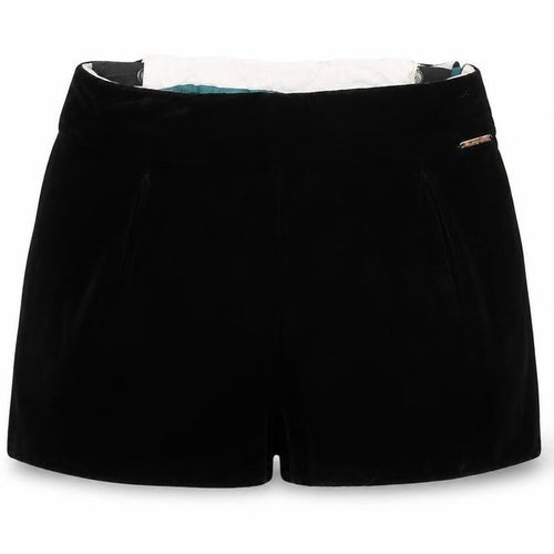 Marks and Spencer Girls Black   Cut-Off Shorts Size 6-7 Years