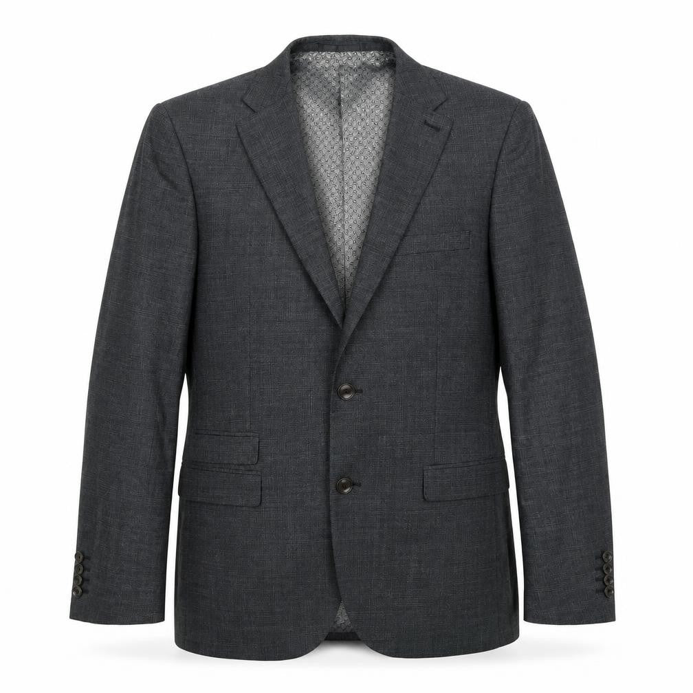 Front view of Next men’s grey jacket blazer, size L