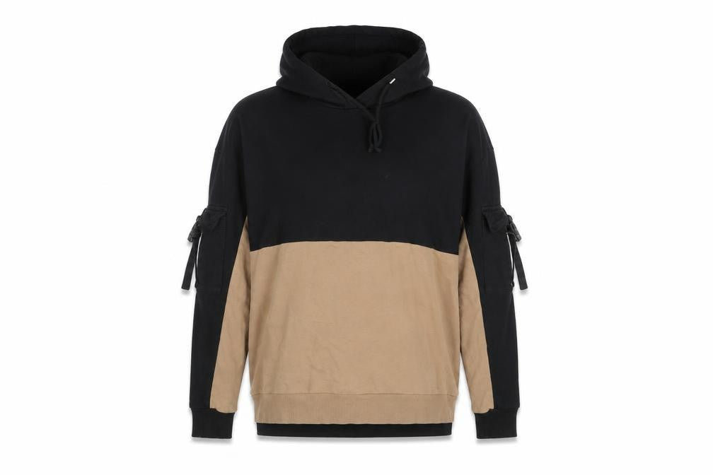 Front view of Select women’s black pullover hoodie, size M