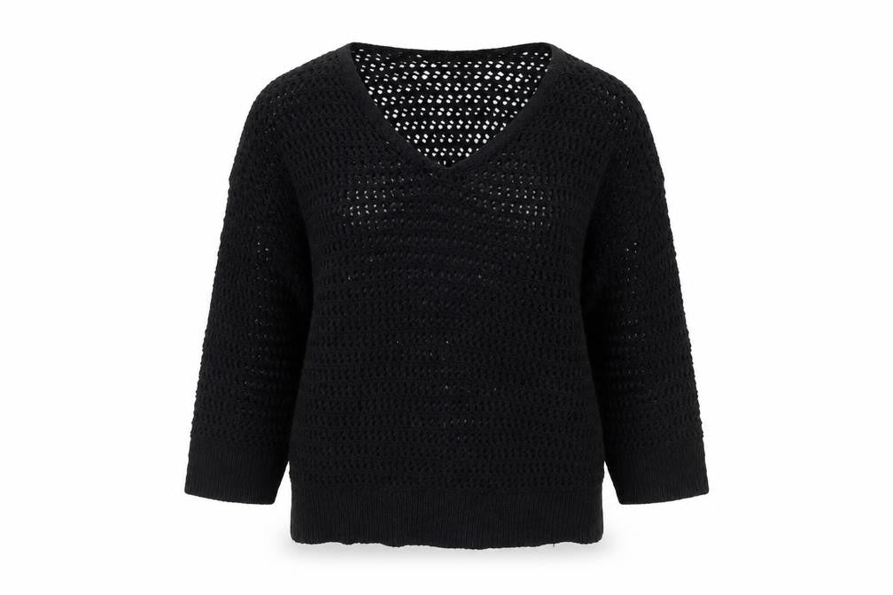 Front view of Gap women’s black jumper, size XS