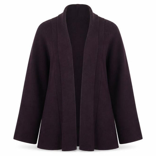 Aiain manoukian Womens Purple   Cardigan Jumper Size 2