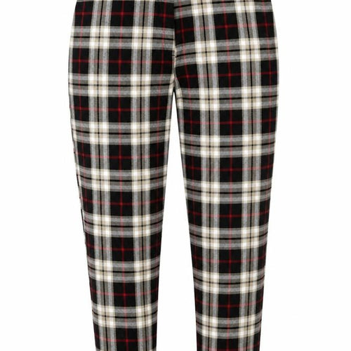Nasty Gal Womens Blue Check  Trousers  Size 10 L27 in