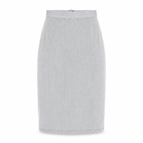 Topshop Womens White Striped  Pettiskirt Skirt Size 8