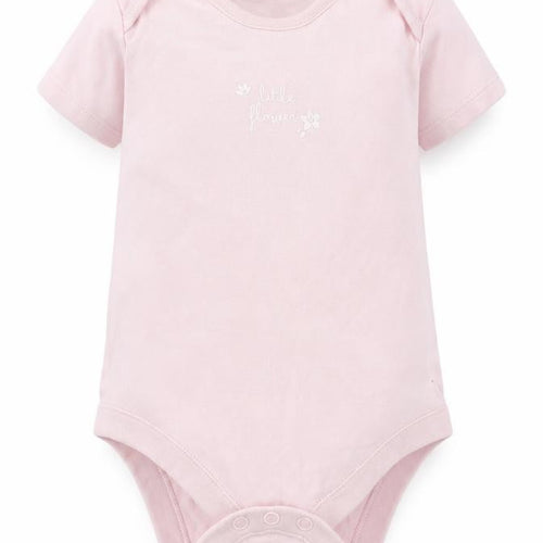 F&F Girls Pink   Babygrow One-Piece Size 12-18 Months  - Little Flower
