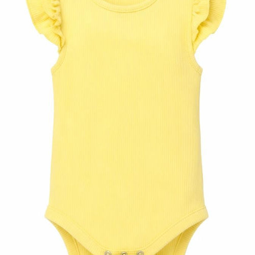 NEXT Girls Yellow   Babygrow One-Piece Size 9-12 Months