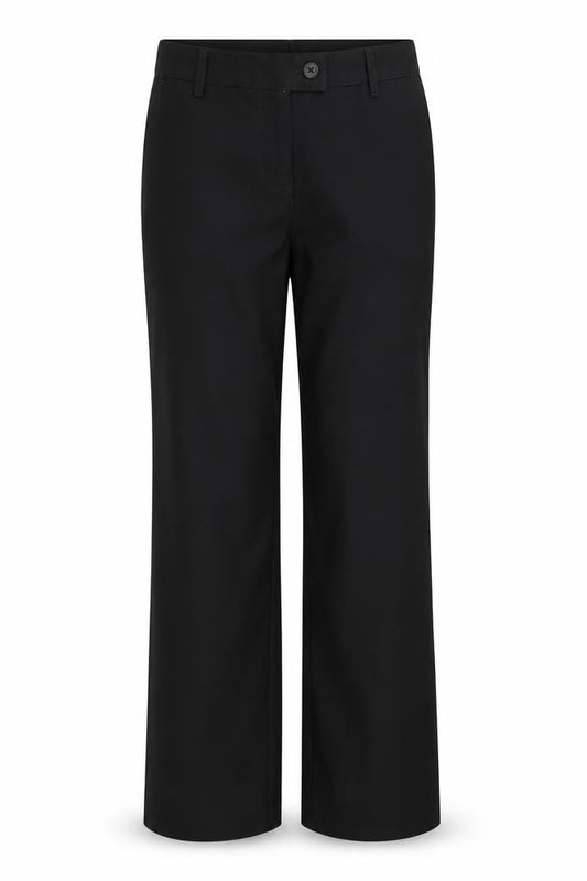Front view of Marks & Spencer girls’ black dress pants trousers, size 9-10, years