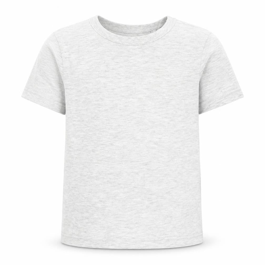 Front view of George boys’ grey basic t-shirt, size 2-3, years