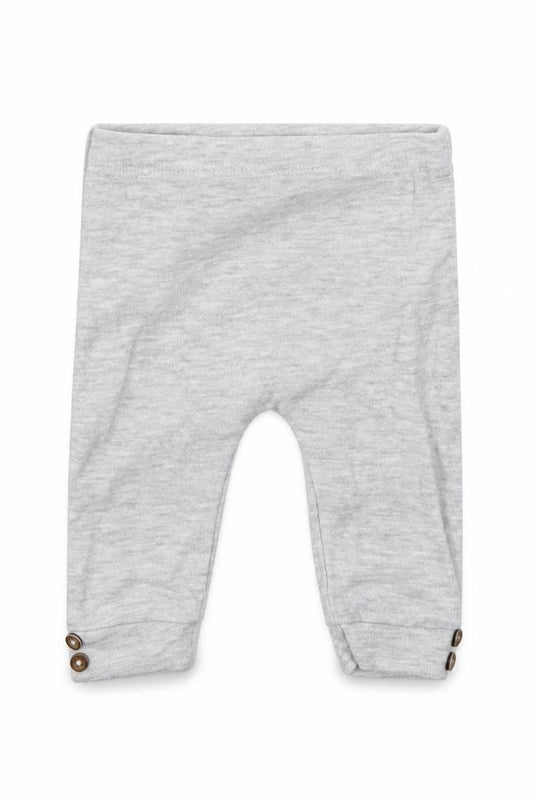 Front view of F&F girls’ grey capri leggings, size 3-6, months
