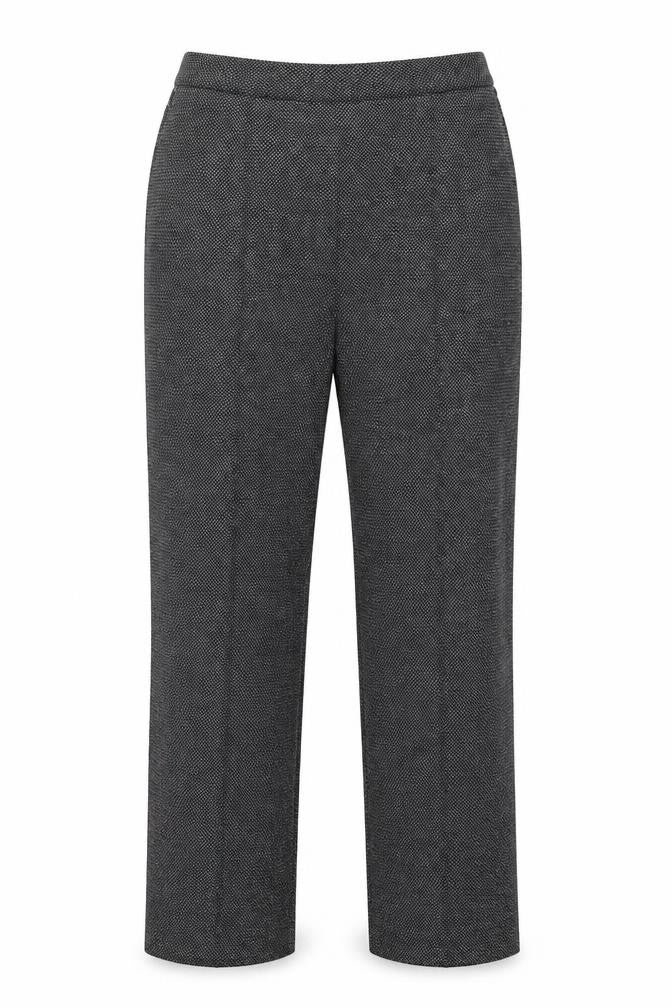 Front view of Papaya women’s grey trousers, size UK 10, 26-inch leg