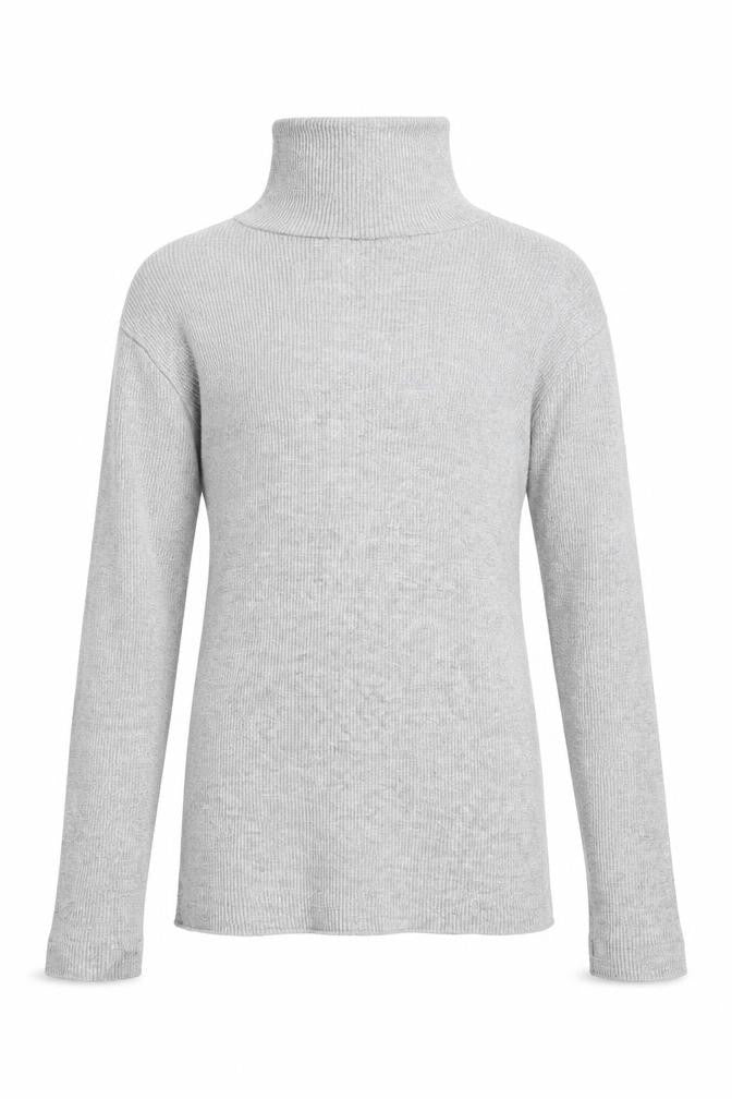 Front view of Preworn girls’ grey basic t-shirt, size 7-8, years