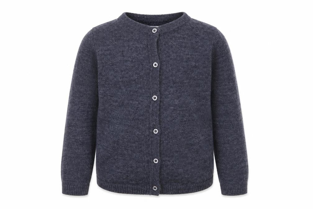 Primark Girls Blue   Cardigan Jumper Size 5-6 Years