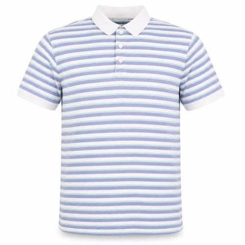 fabric 8 Mens Multicoloured Striped   Polo Size M