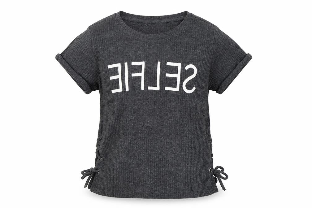 915 Generation Girls Grey   Basic Polo Size 12-13 Years