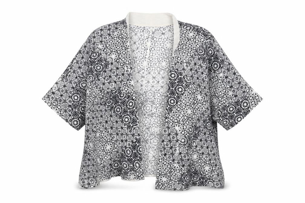 F&F Womens Blue Floral  Cardigan Jumper Size 8