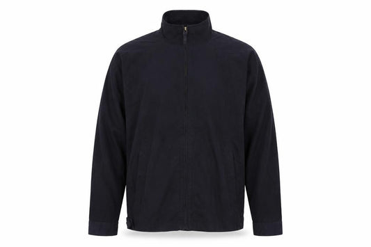 Front view of Red Herring men’s blue jacket, size S